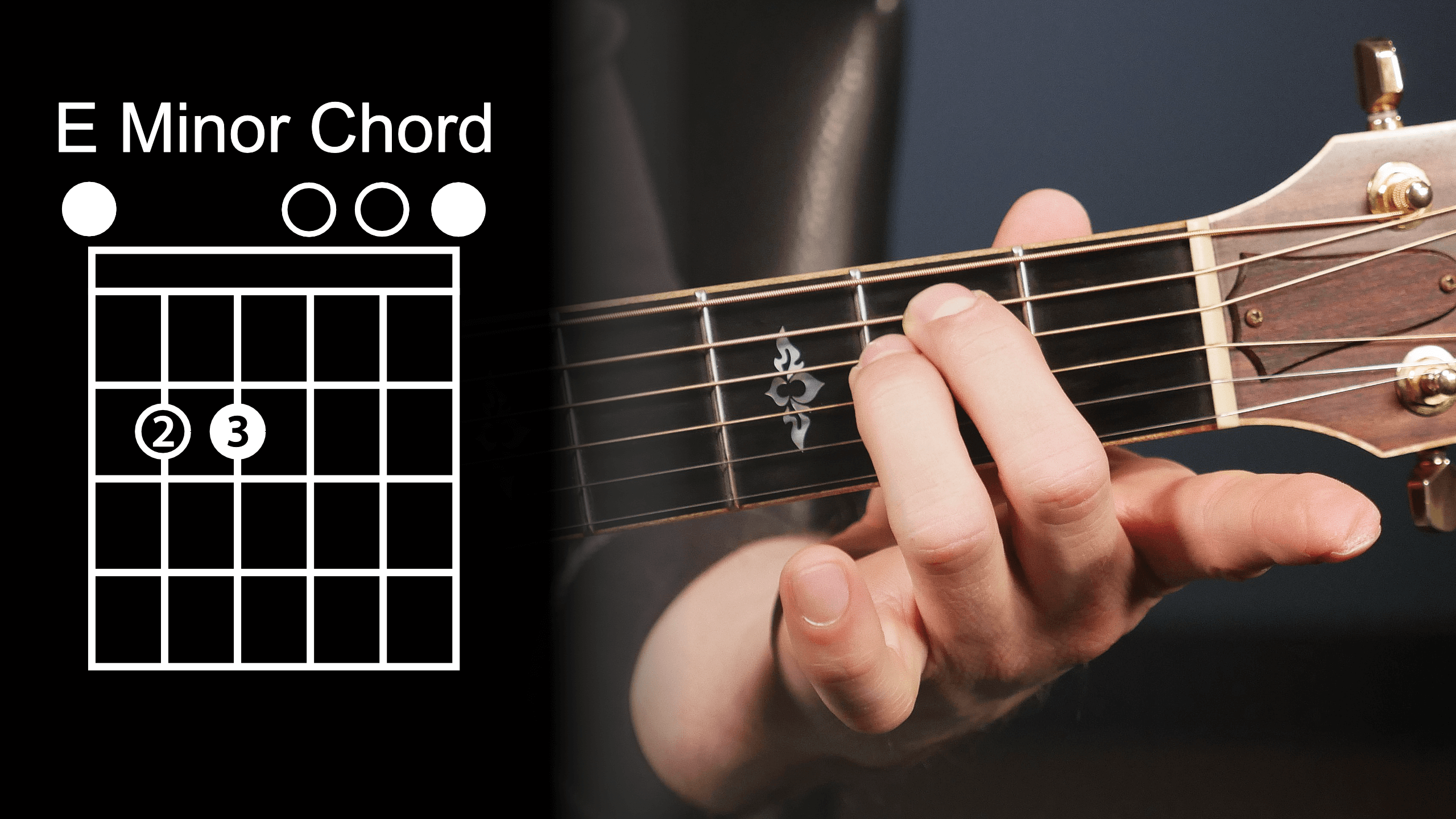 E Minor Chord Diagram